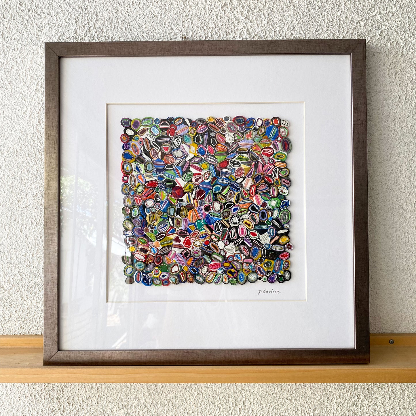 Cuadro plastica 45 x 45