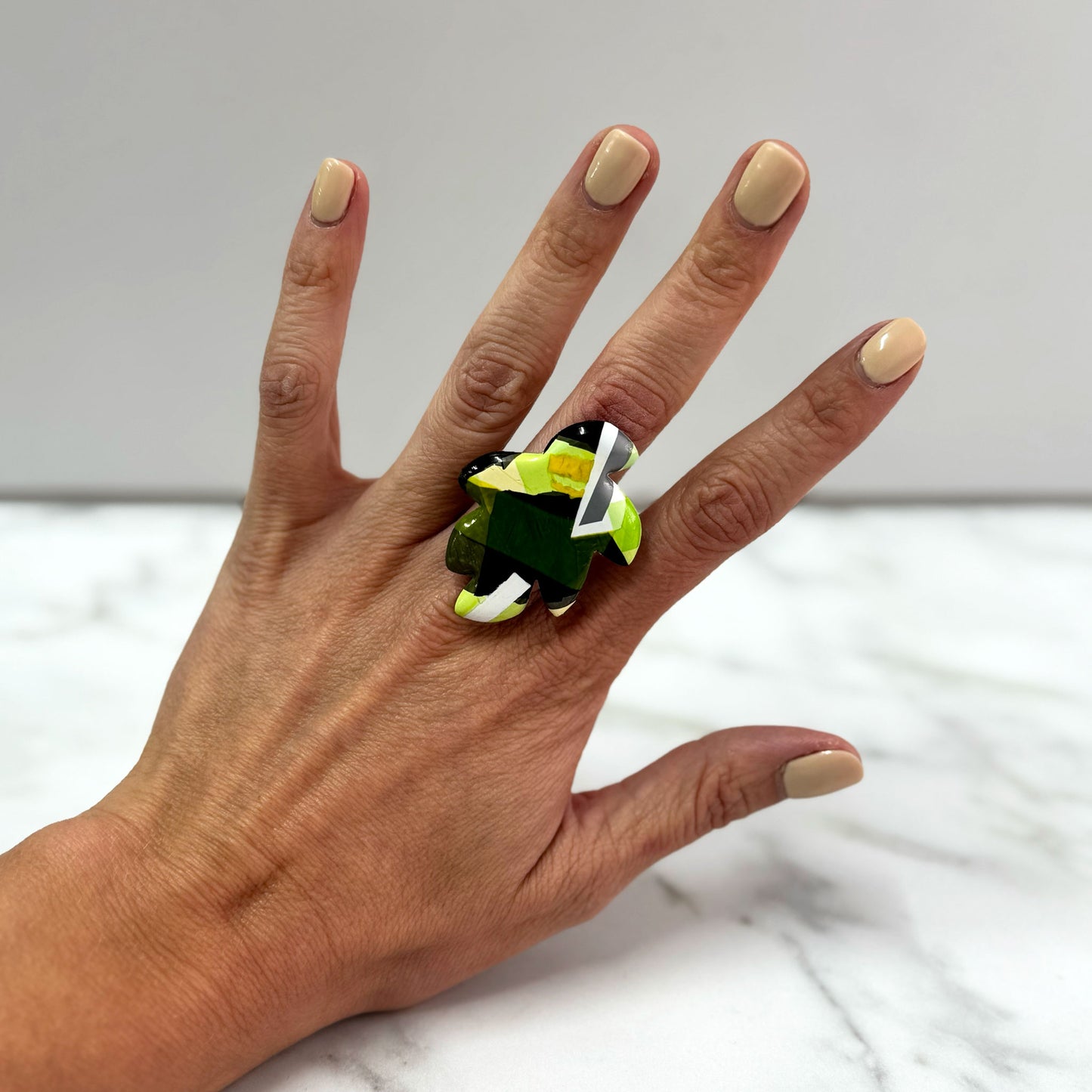 Anillo ajustable Hoja