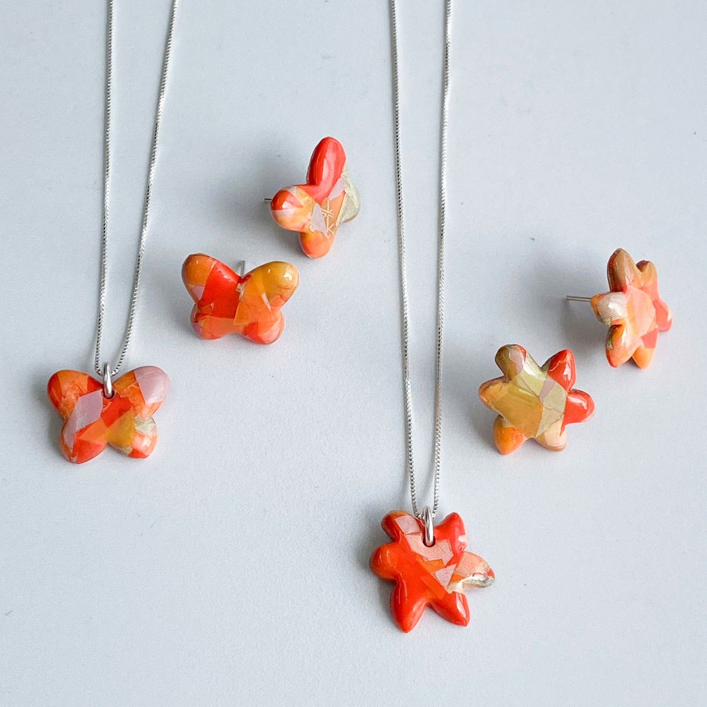 Colgante Lily Mariposa + Cadena de plata