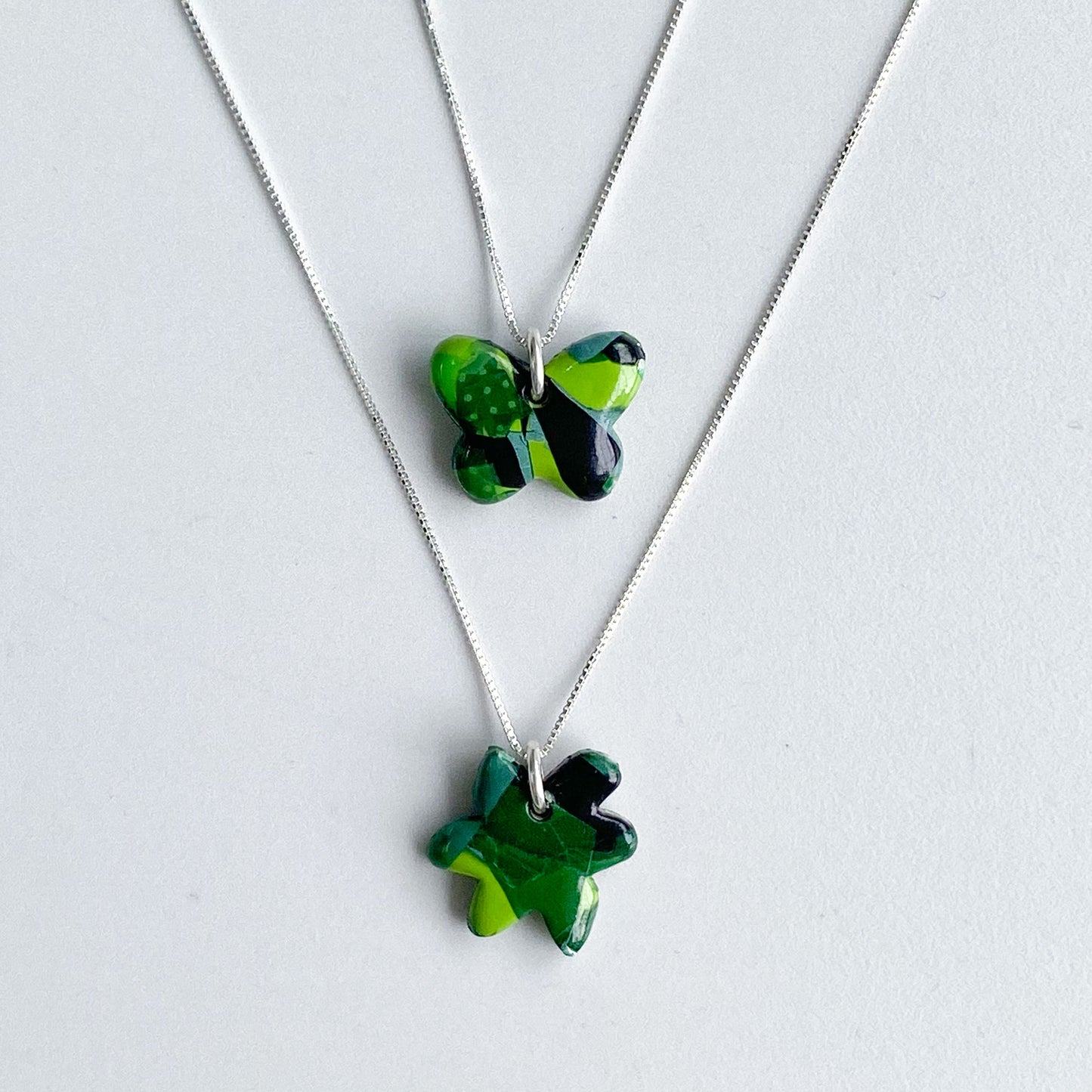 Colgante Lily Mariposa + Cadena de plata