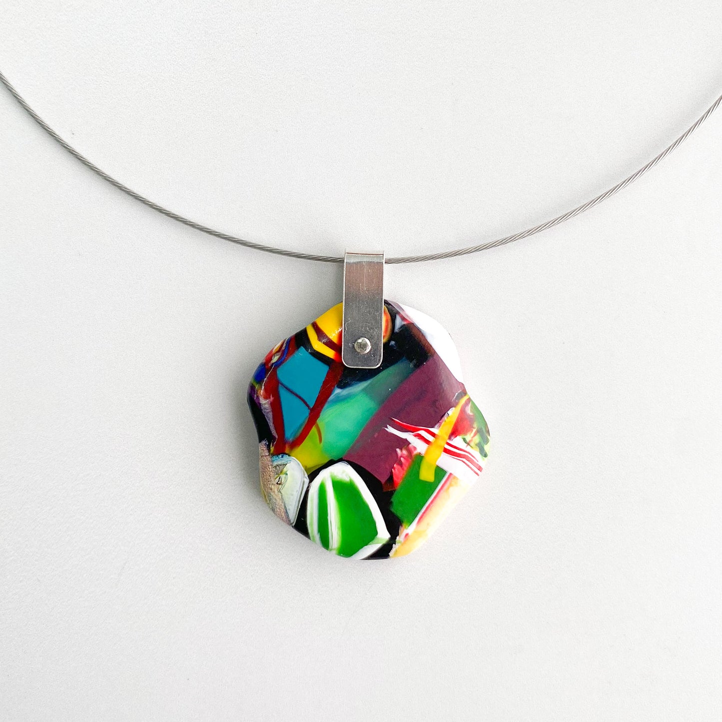 Collar Fugaz Medallón Allegra M