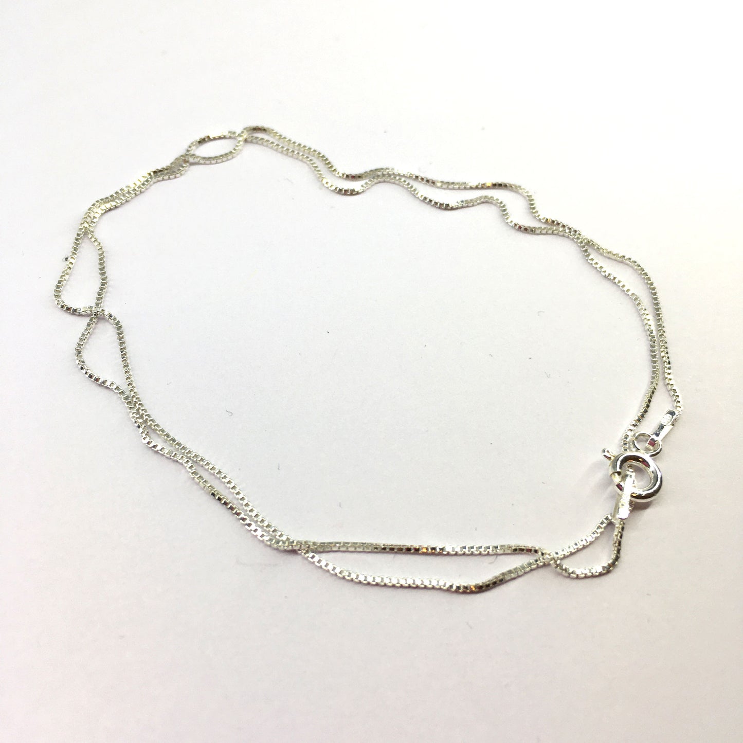 Cadena de plata 40 cm