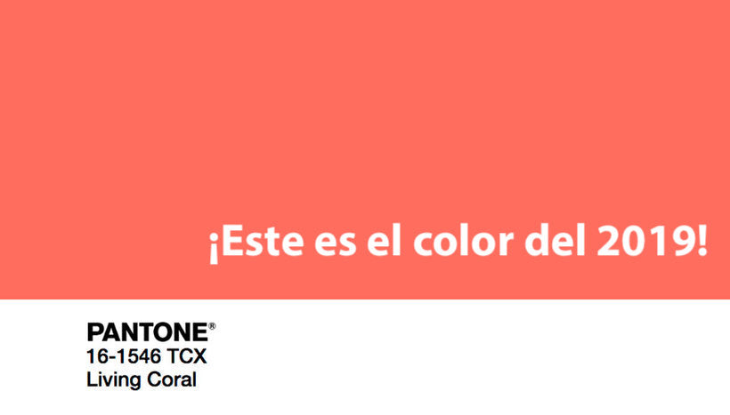 “Coral Vivo”: el color del 2019