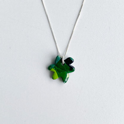 Colgante Lily Flor + Cadena de plata