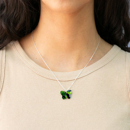 Colgante Lily Mariposa + Cadena de plata
