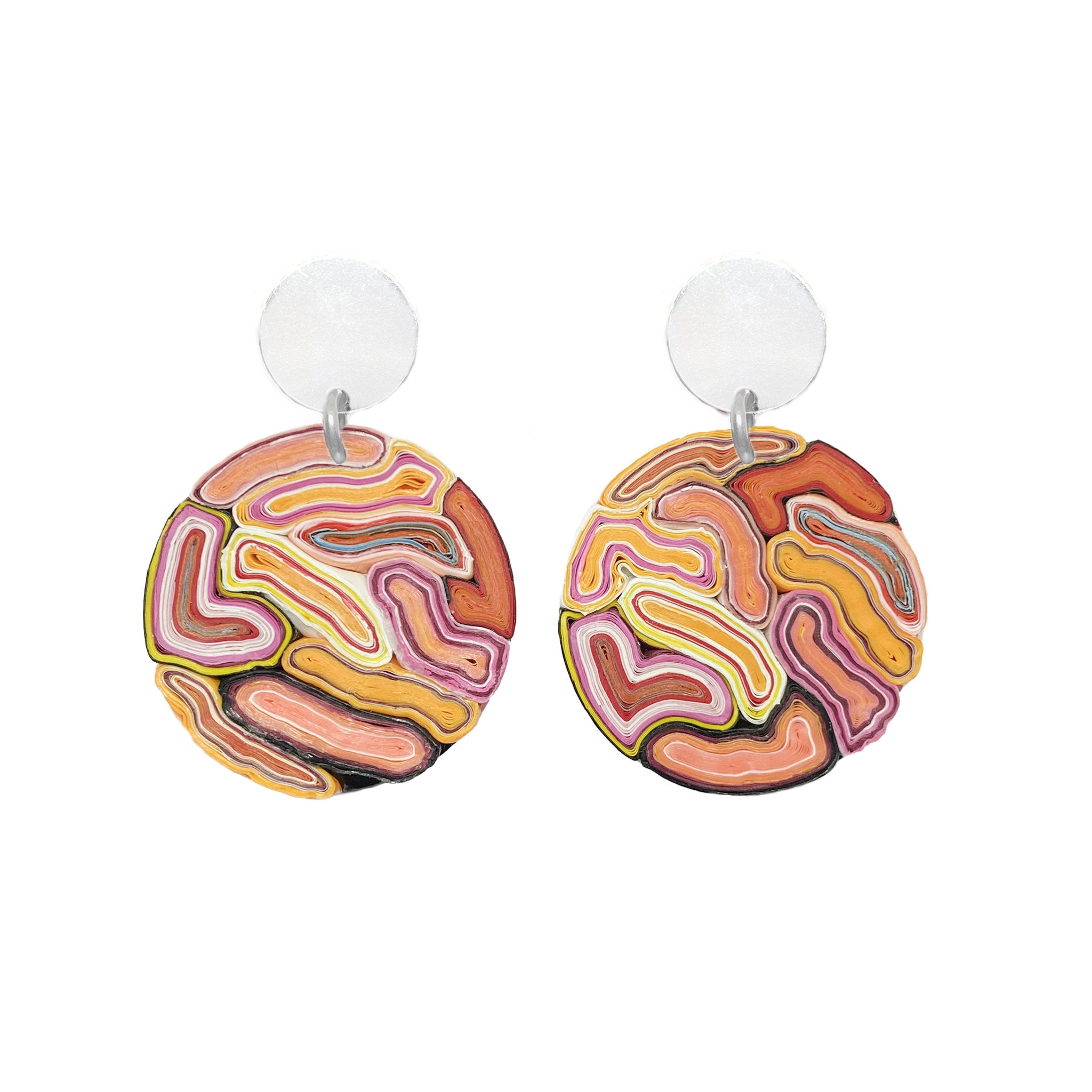 Aros Leo S, hecho con plástico reutilizado.