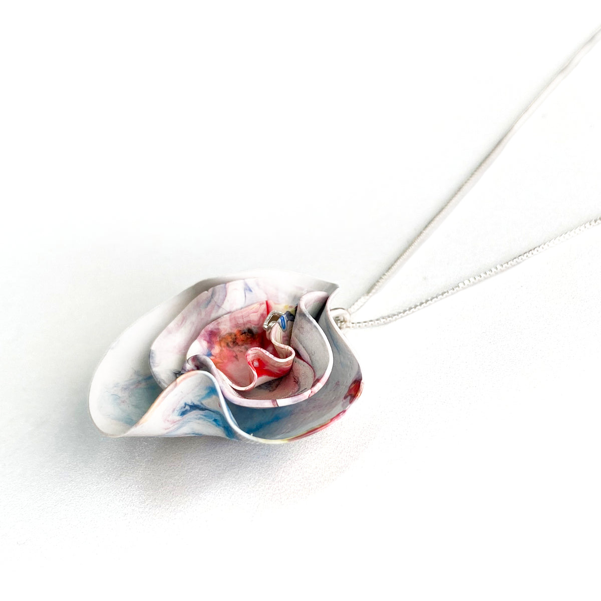 Colgante Cora + Cadena de plata