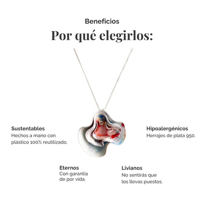 Colgante Cora + Cadena de plata