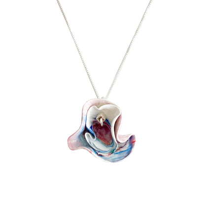 Colgante Cora + Cadena de plata
