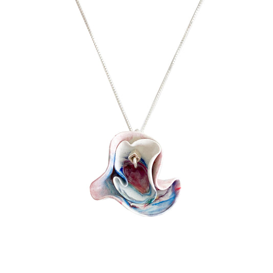 Colgante Cora + Cadena de plata