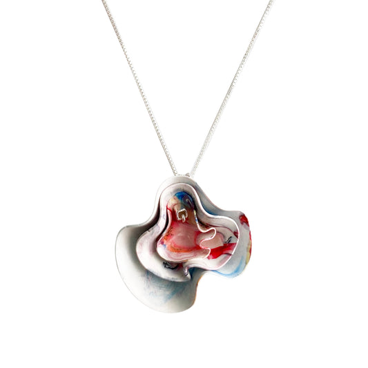 Colgante Cora + Cadena de plata