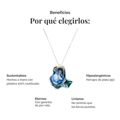Colgante Cora + Cadena de plata