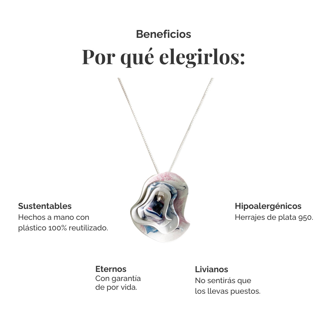 Colgante Cora + Cadena de plata