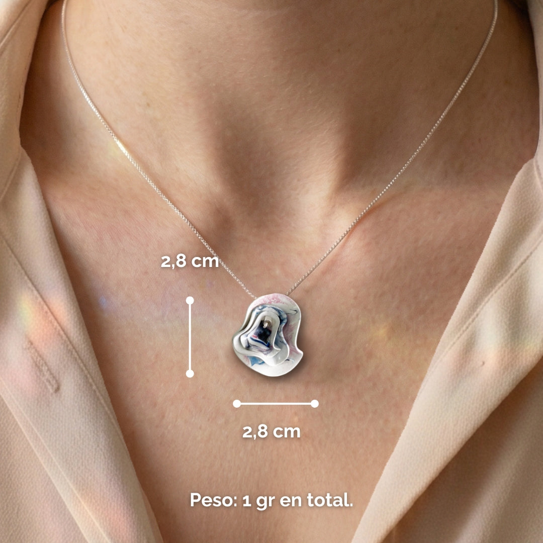 Colgante Cora + Cadena de plata