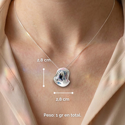 Colgante Cora + Cadena de plata