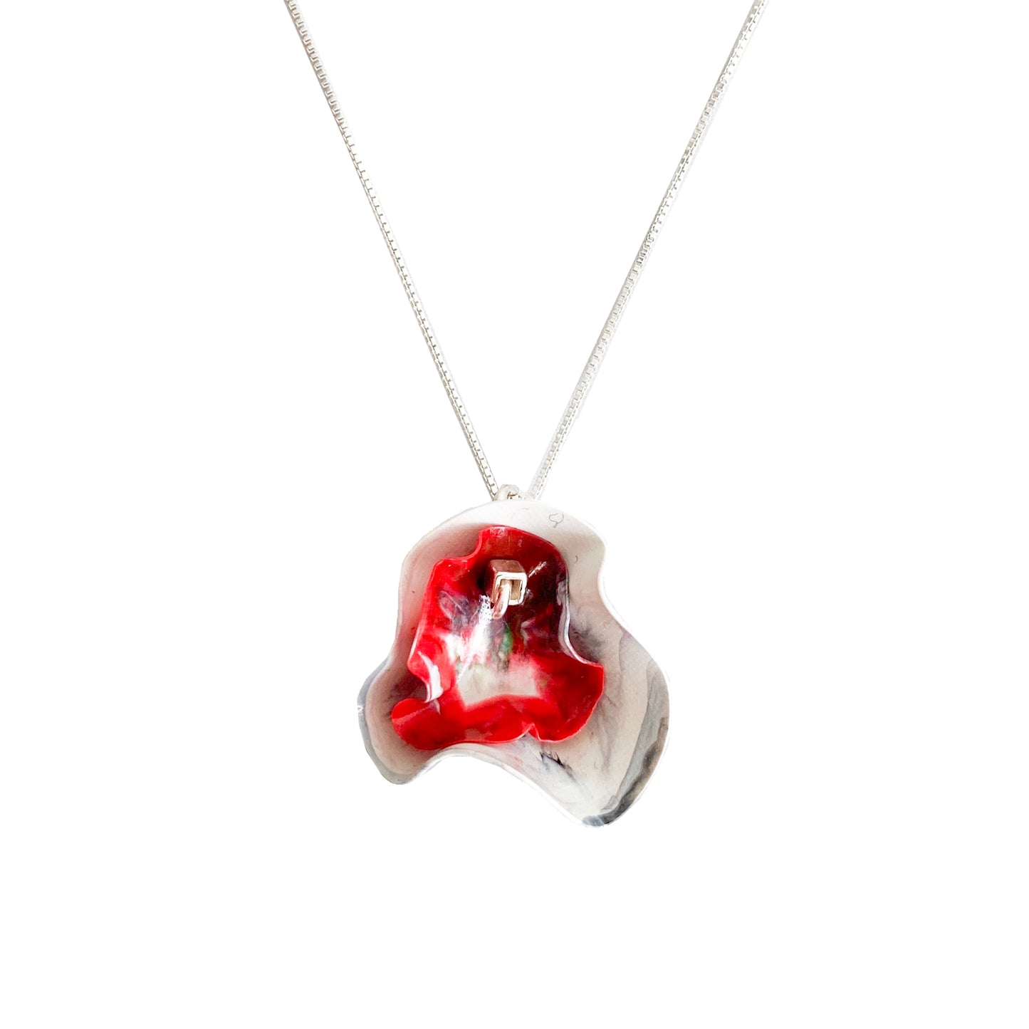 Colgante Cora + Cadena de plata