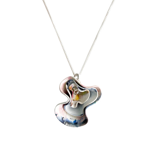 Colgante Cora + Cadena de plata