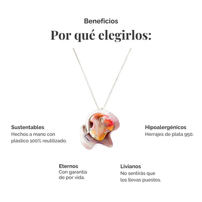 Colgante Cora + Cadena de plata