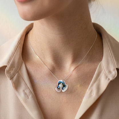 Colgante Cora + Cadena de plata