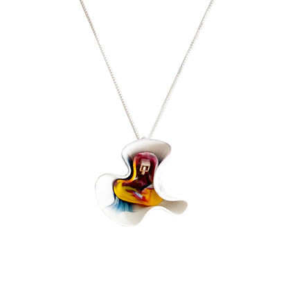 Colgante Cora + Cadena de plata