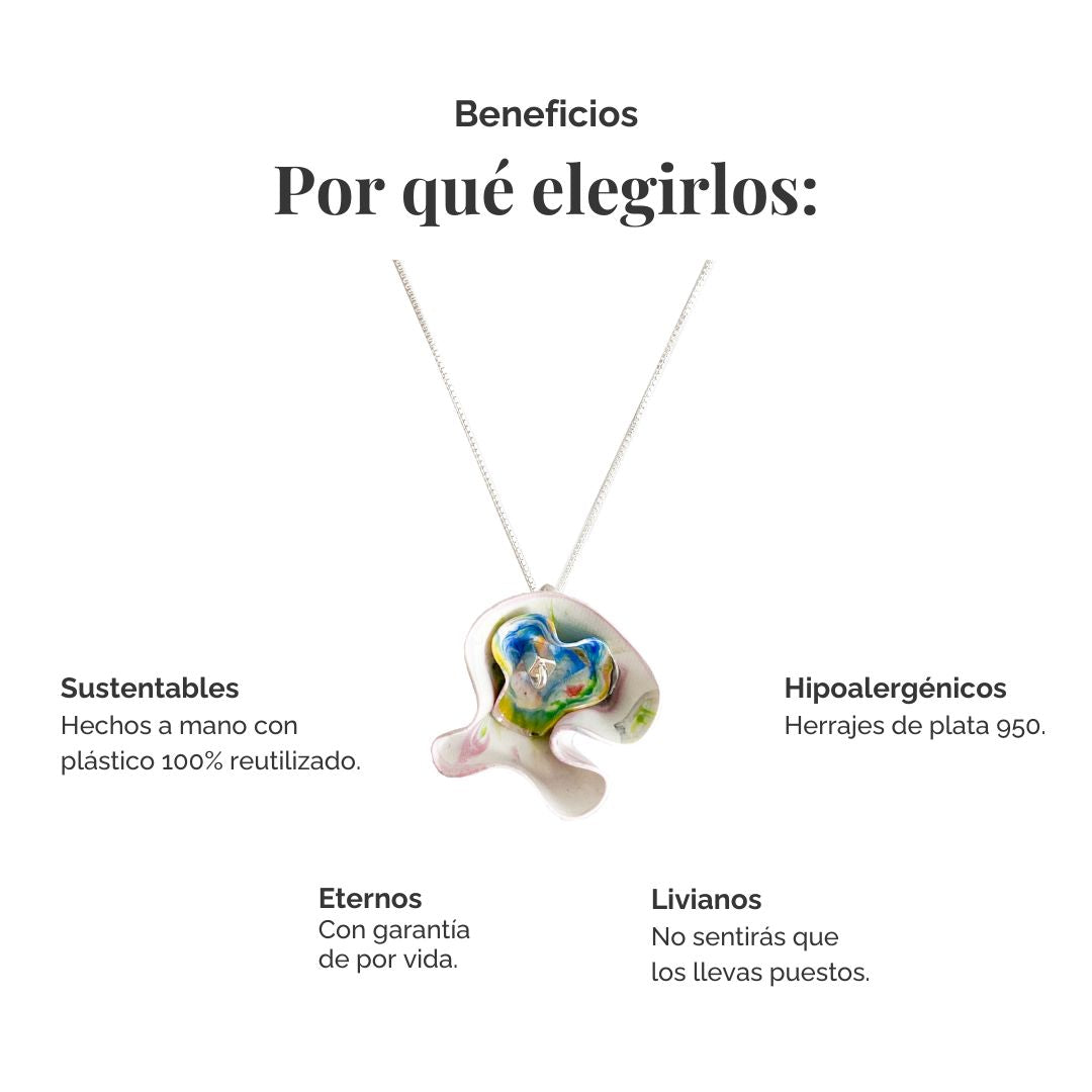 Colgante Cora + Cadena de plata