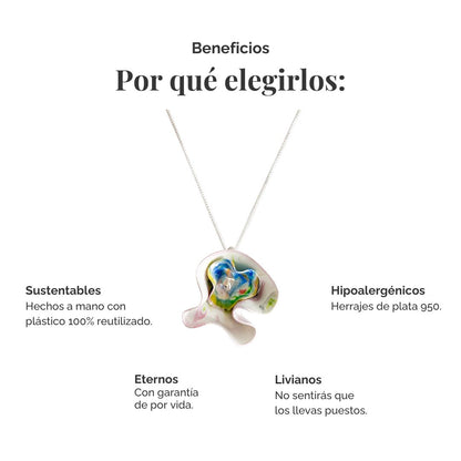 Colgante Cora + Cadena de plata