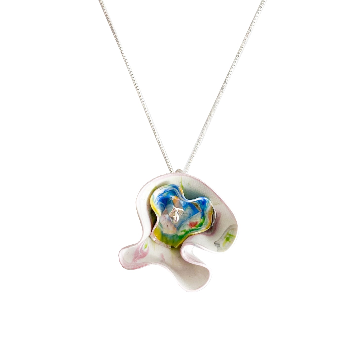 Colgante Cora + Cadena de plata