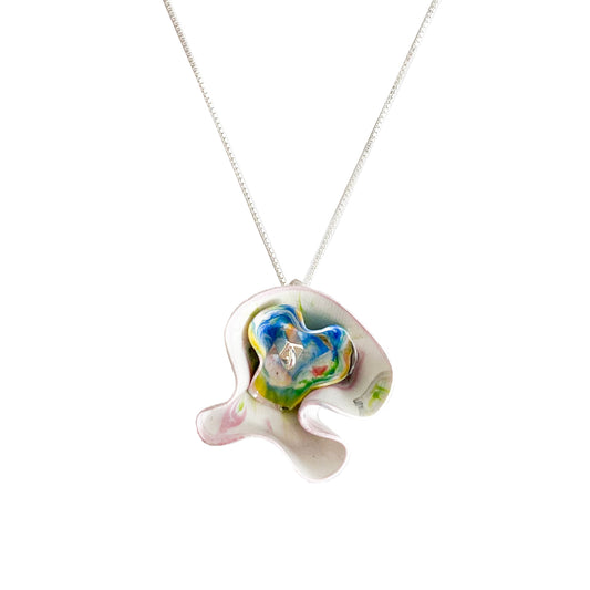 Colgante Cora + Cadena de plata