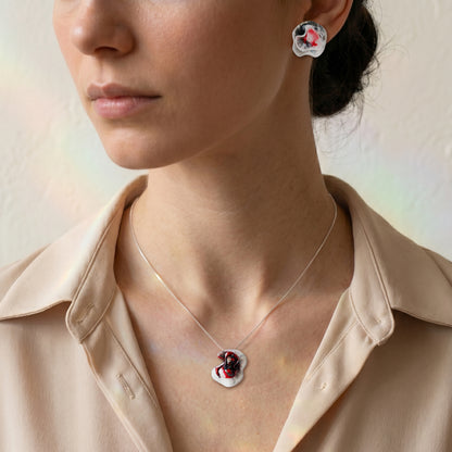 Aros Nina + Colgante Cora