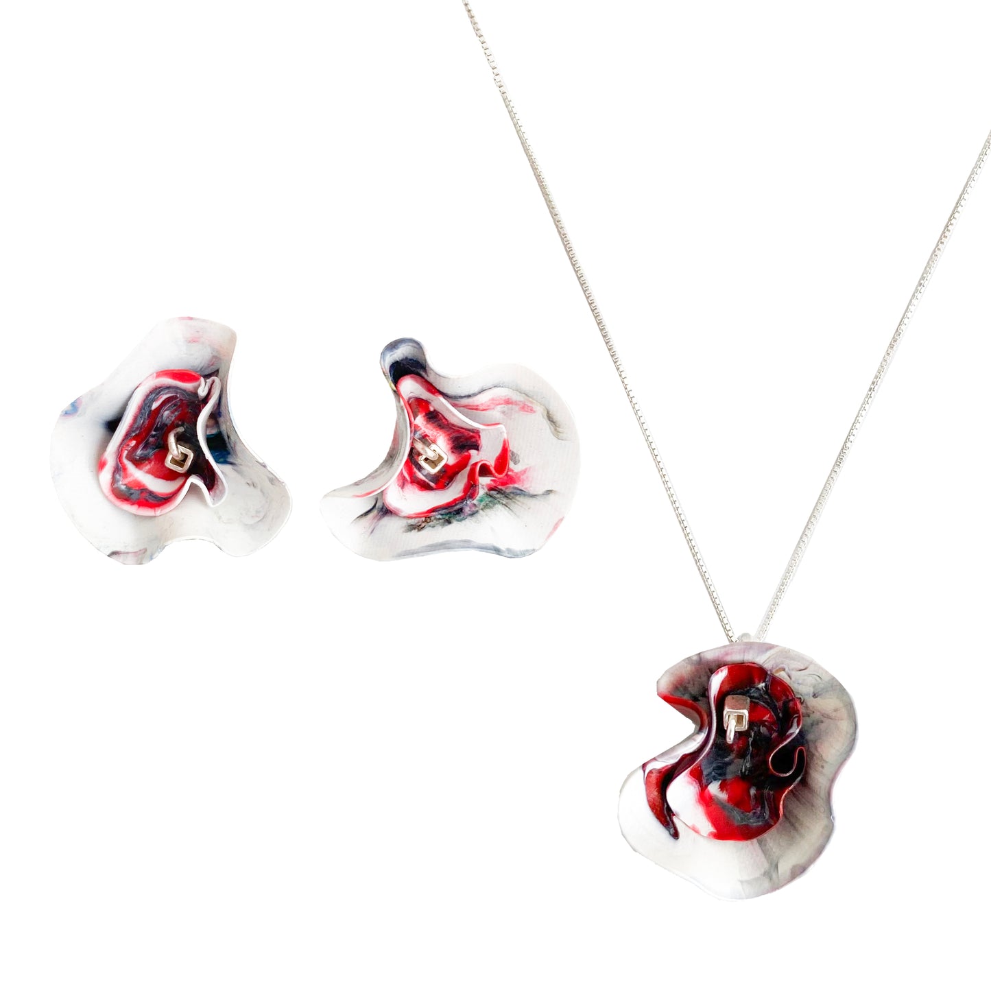 Aros Nina + Colgante Cora