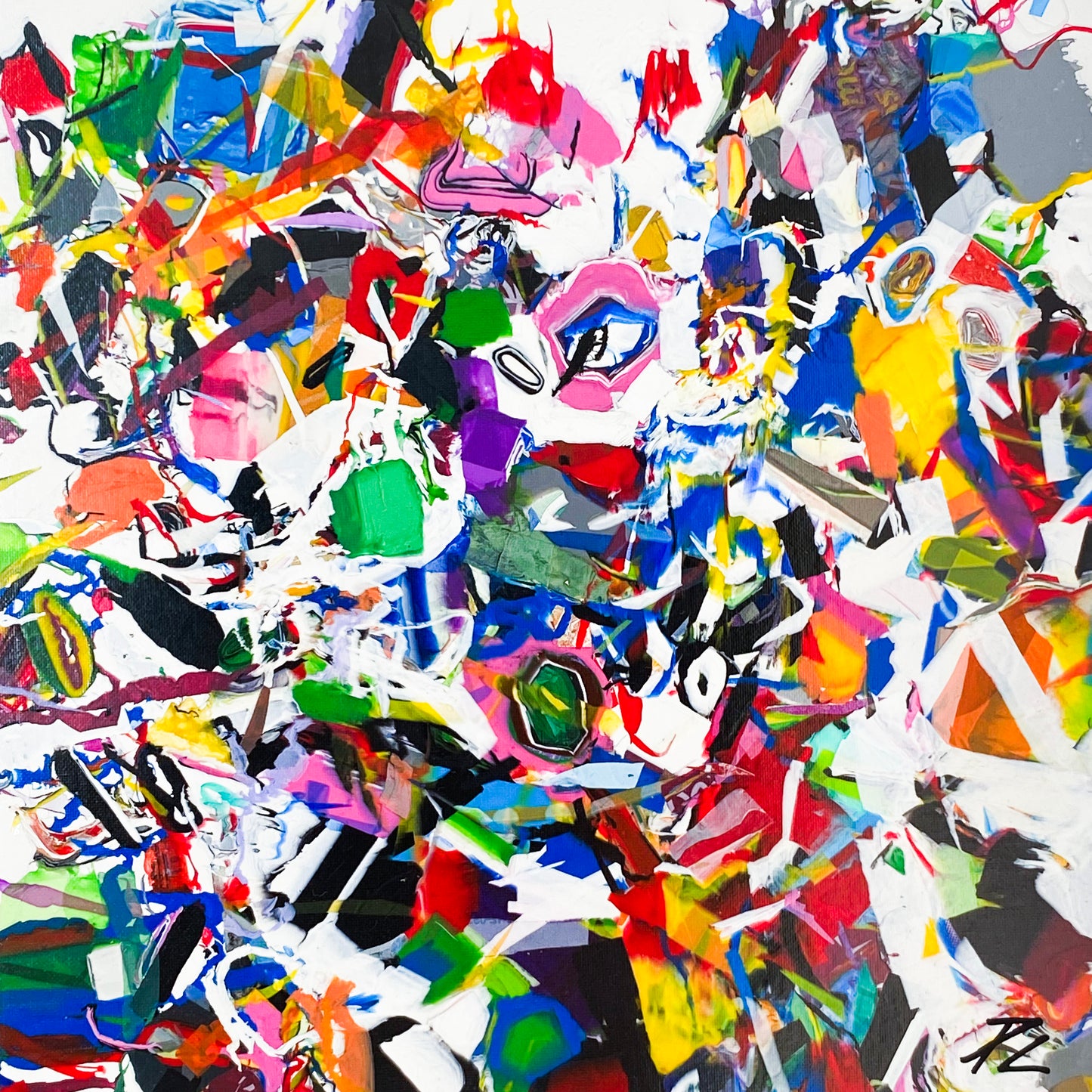 Obra Vibrato II (sin enmarcar)