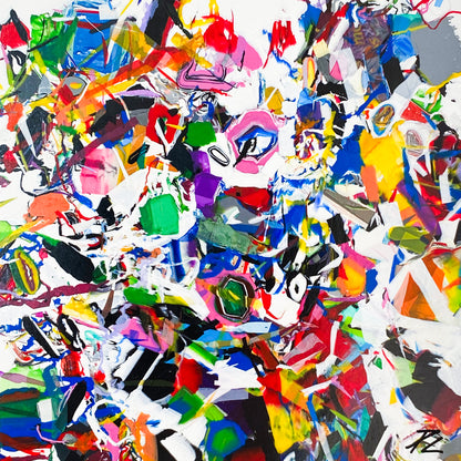 Obra Vibrato II (sin enmarcar)