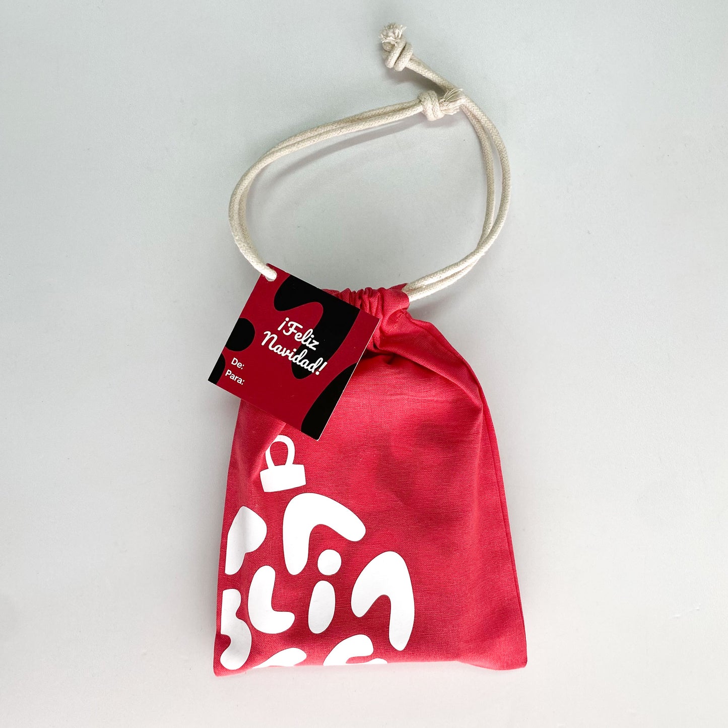 Bolsa de regalo navideña