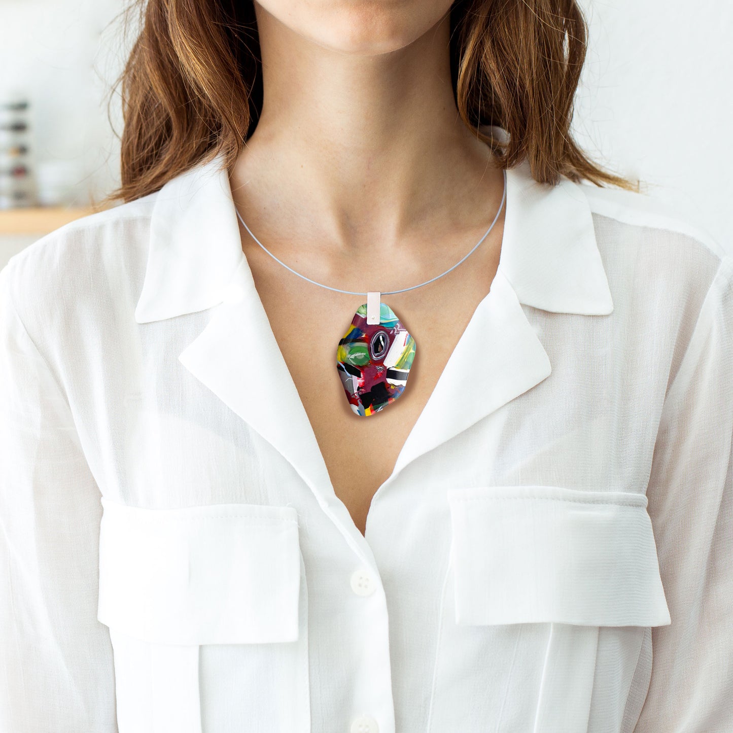 Collar Fugaz Medallón Allegra