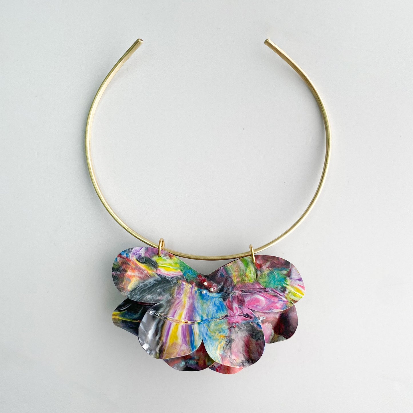 Collar Fugaz Flor XL