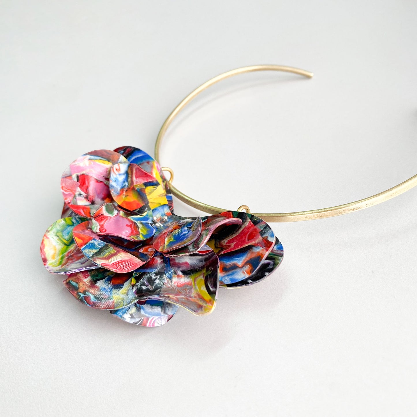 Collar Fugaz Flor XL