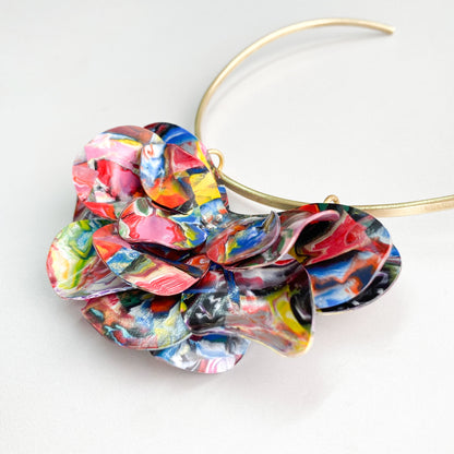Collar Fugaz Flor XL