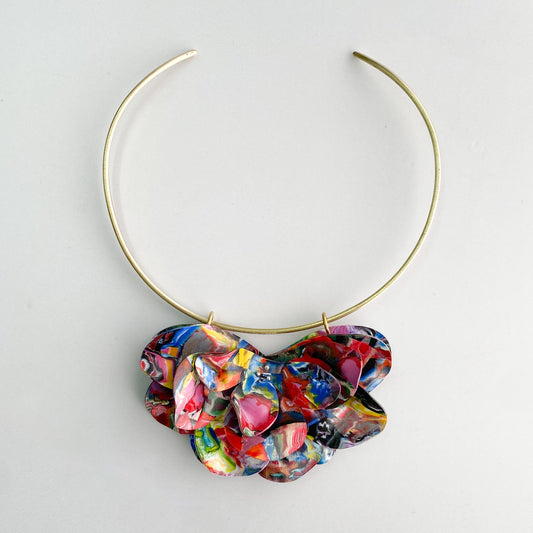 Collar Fugaz Flor XL