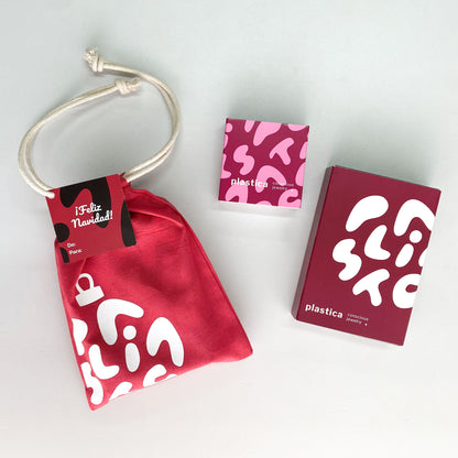 Bolsa de regalo navideña