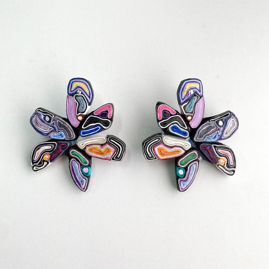 Aros Fugaz Flor