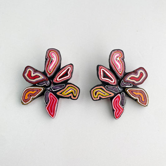 Aros Fugaz Flor