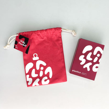 Bolsa de regalo navideña