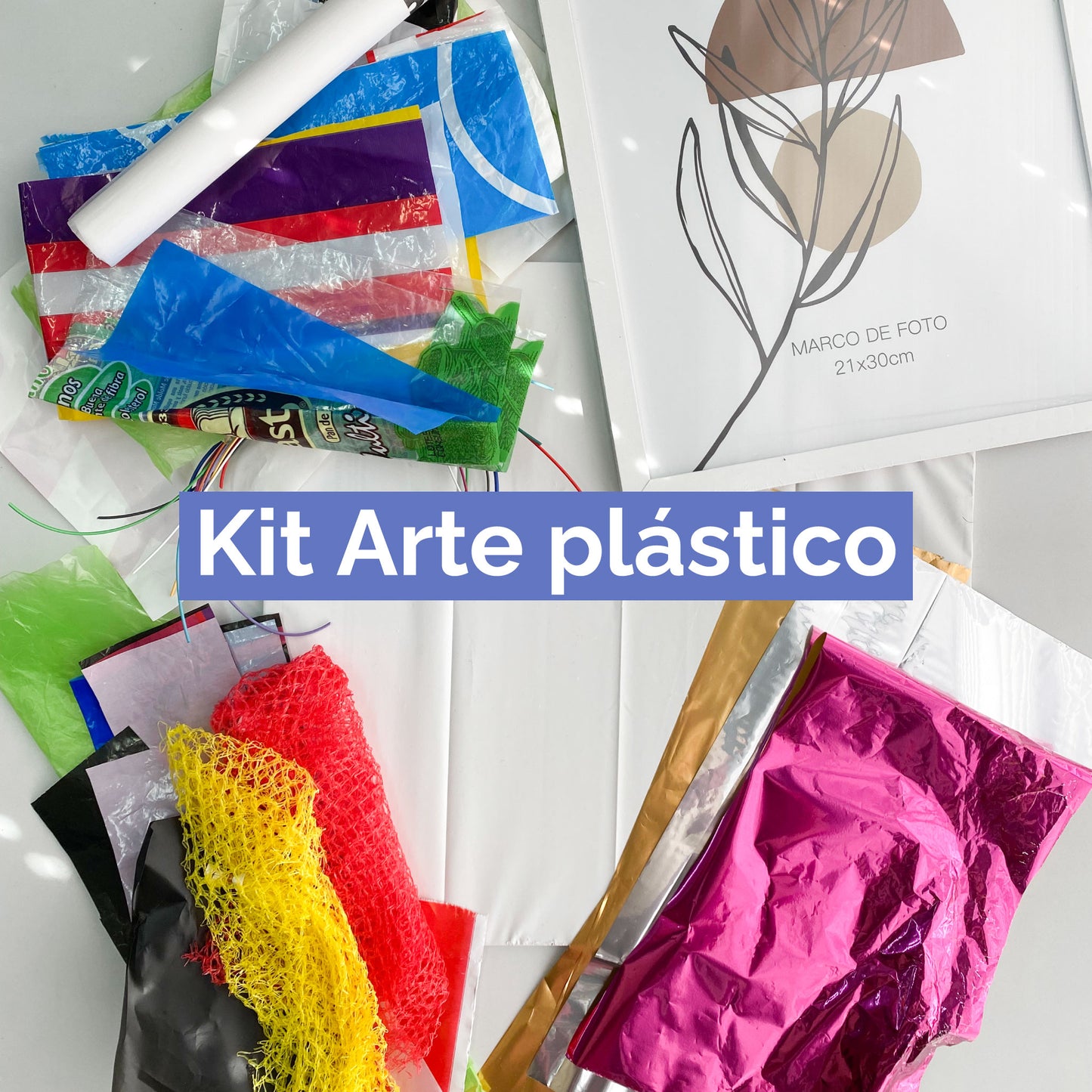 Kit arte plástico