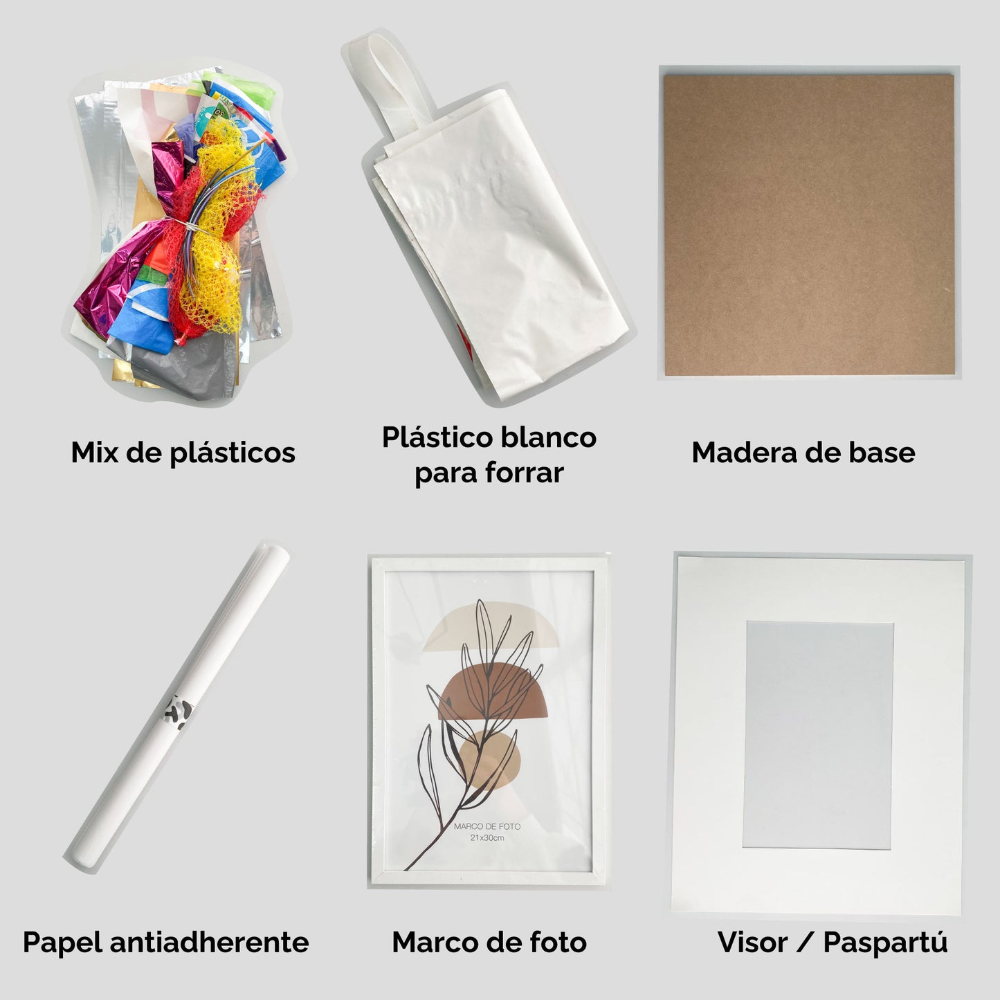 Kit arte plástico