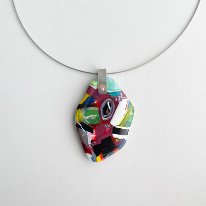 Collar Fugaz Medallón Allegra