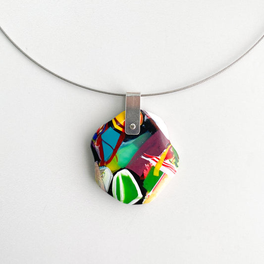 Collar Fugaz Medallón Allegra M