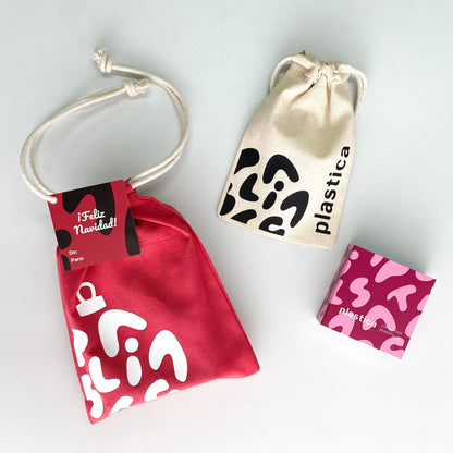 Bolsa de regalo navideña