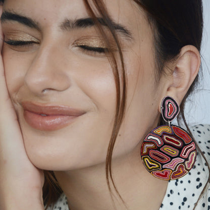 Aros Fugaz Olivia con Simo