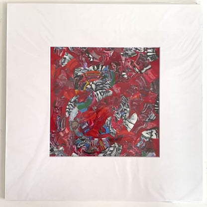 Obra Danza cromática II (sin enmarcar)