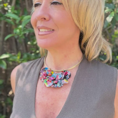 Collar Fugaz Flor XL